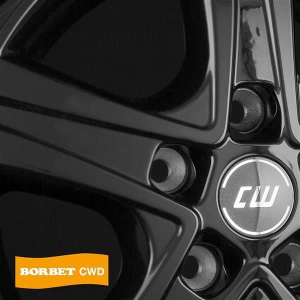 Alu felge 17" 5x108 Borbet CWD BG - Slika 2