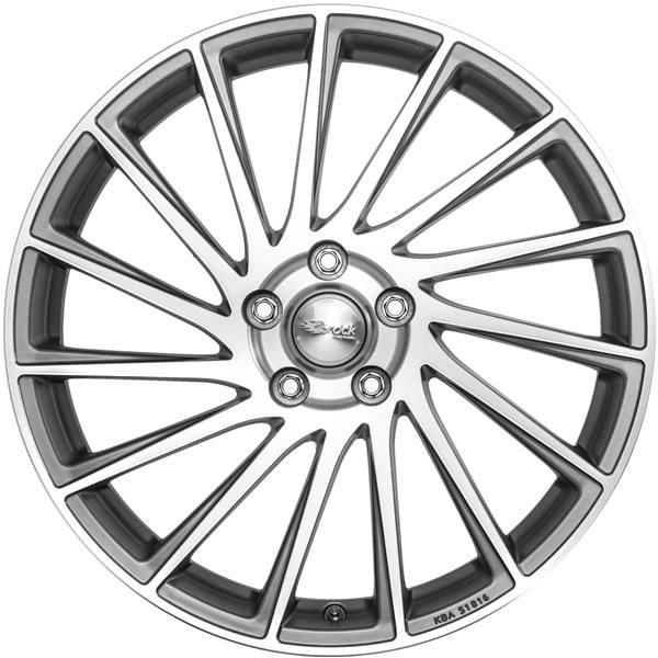 Alu felge 17" 4x100 Brock B39 FGVP - Slika 2
