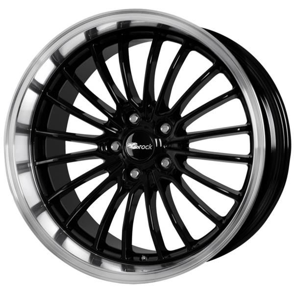 Alu felge 20" 5x120 Brock B24GP SGHP