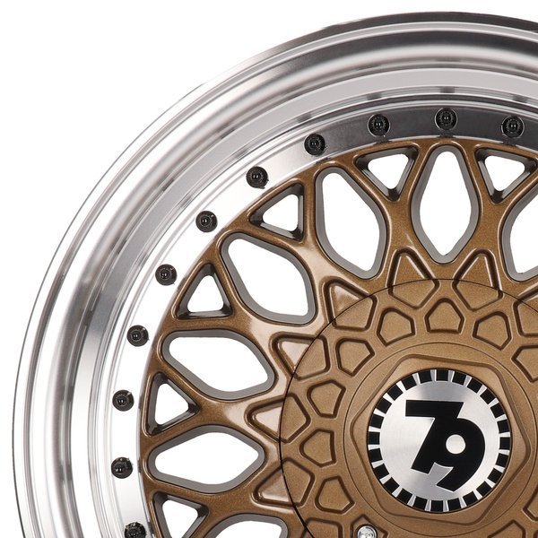 Alu felge 15" 4x100 / 4x114,3 79wheels seventy9 SV-E Bronze LP - Slika 6