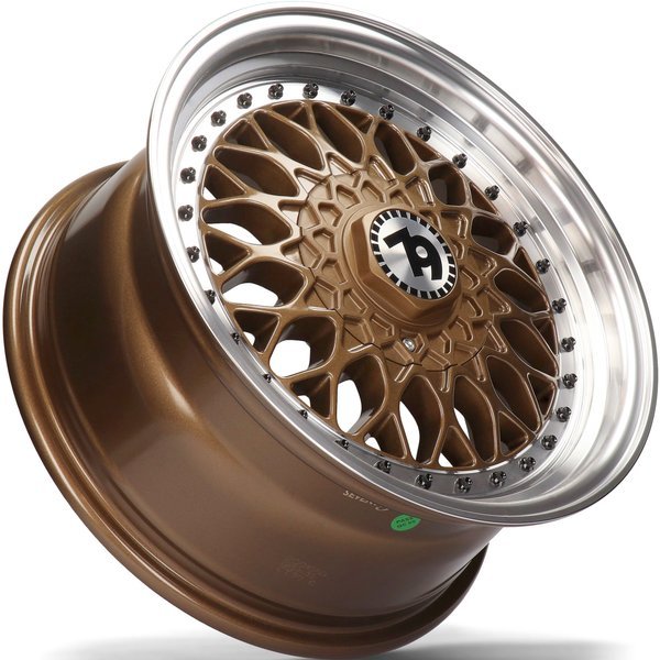 Alu felge 15" 4x100 / 4x114,3 79wheels seventy9 SV-E Bronze LP - Slika 4