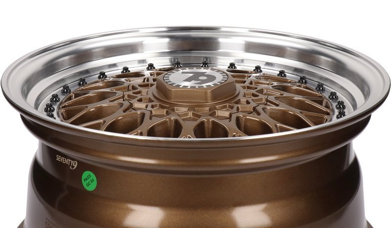 Alu felge 15" 4x100 / 4x114,3 79wheels seventy9 SV-E Bronze LP - Slika 5