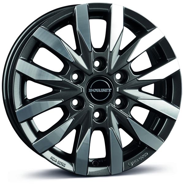 Alu felge 16" 6x130 Borbet CW6 MAGP