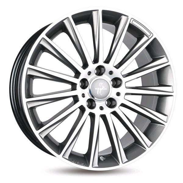 Alu felge 17" 5x112 Keskin KT18 Turbo PFP