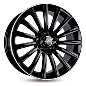 Alu felge 17" 5x114,3 Keskin KT18 Turbo BLP