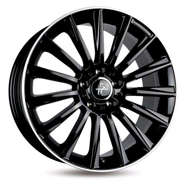 Alu felge 17" 5x114,3 Keskin KT18 Turbo BLP