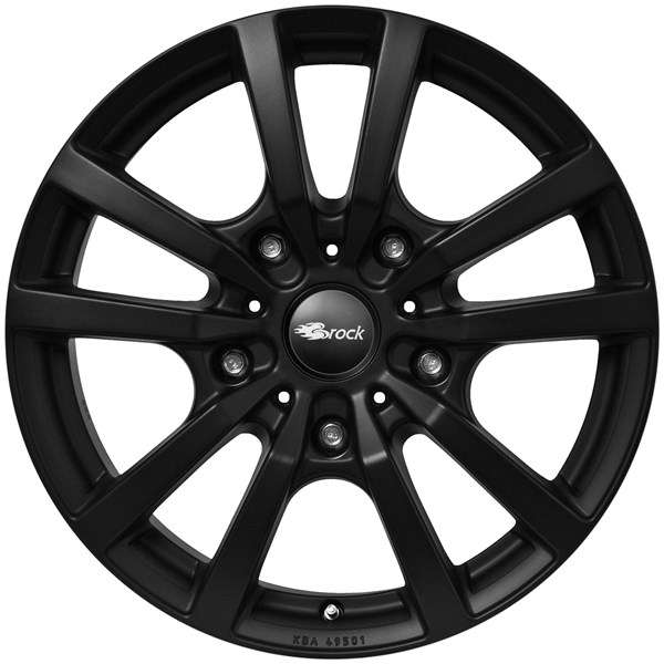 Alu felge 16" 5x120 RC-Design RC25T SKM