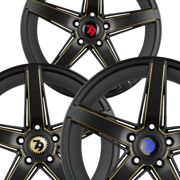 Alu felge 19" 5x120 79wheels seventy9 SV-N BGGR - Slika 6