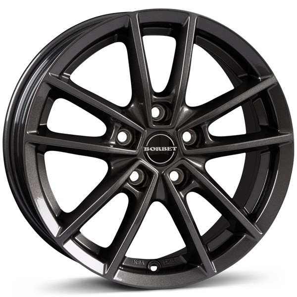 Alu felge 15" 5x100 Borbet W MAG