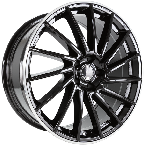 Alu felge 20'' 5x108 Diewe Briosa NeroS mach. lip
