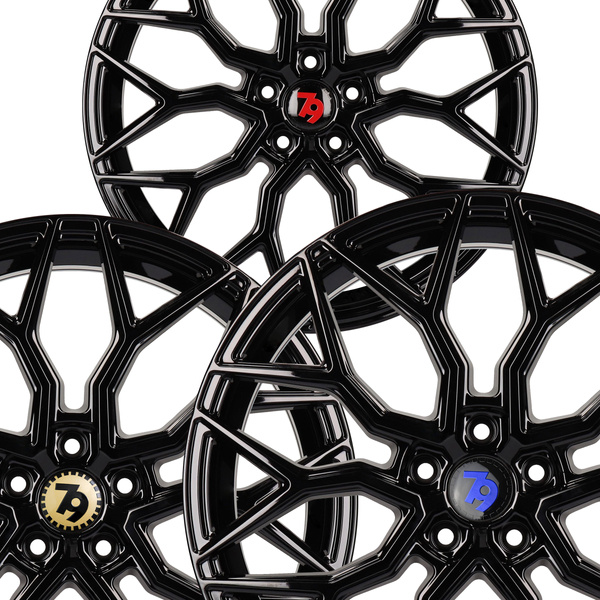 Alu felge 17" 5x108 79wheels seventy9 SV-K BG - Slika 6